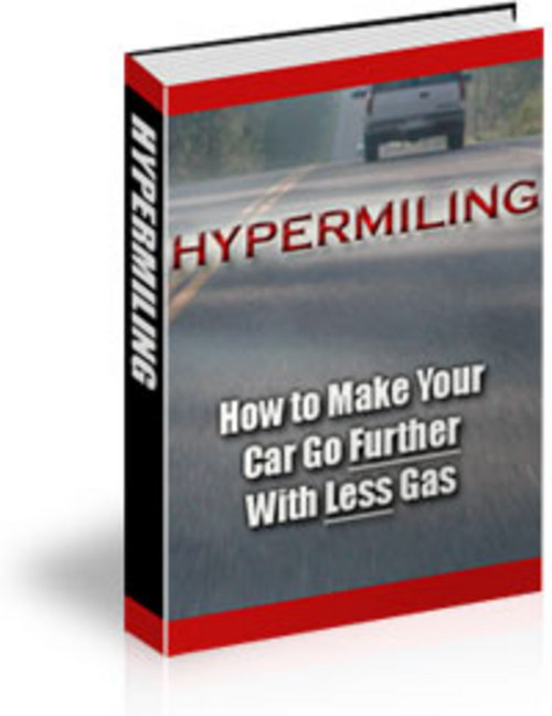 Product picture How to Run your car with Less Gas